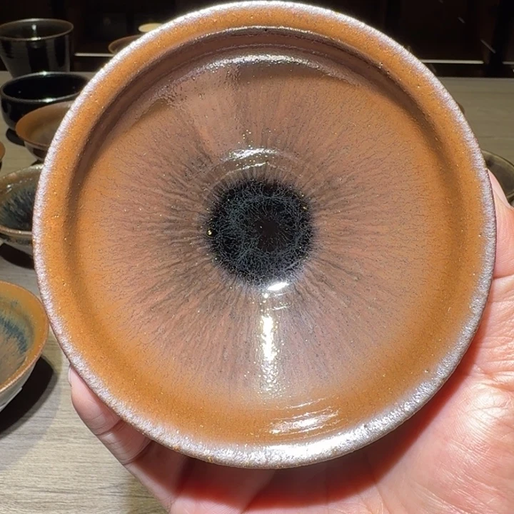 <***>桃花岛通天龙窑柴烧建盏样品