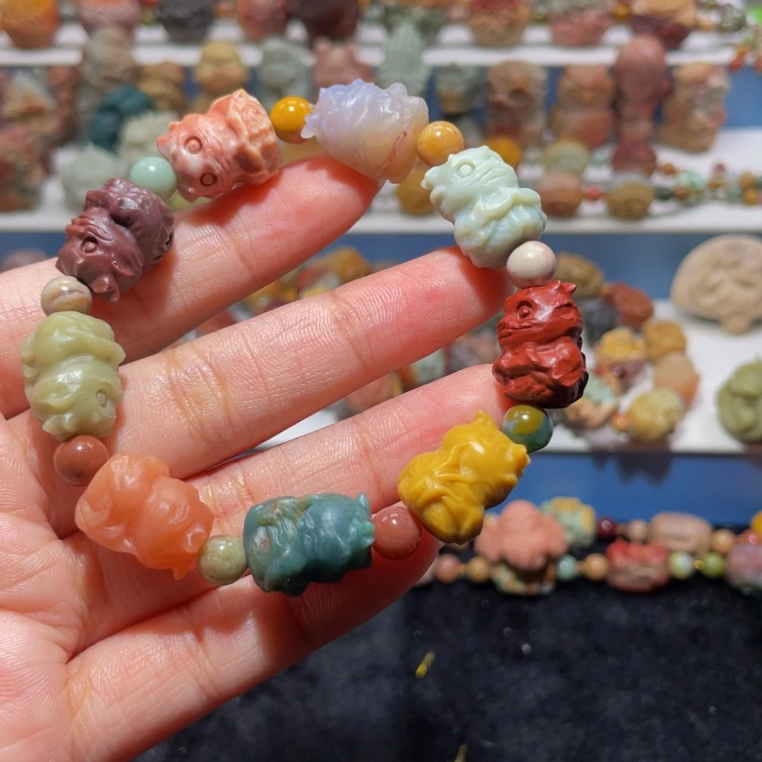 未镶嵌手链石英质玉义