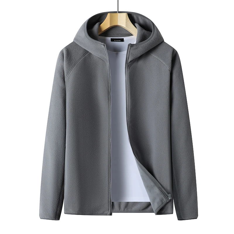 凡客轻薄摇粒绒拉链外套 25春夏新品