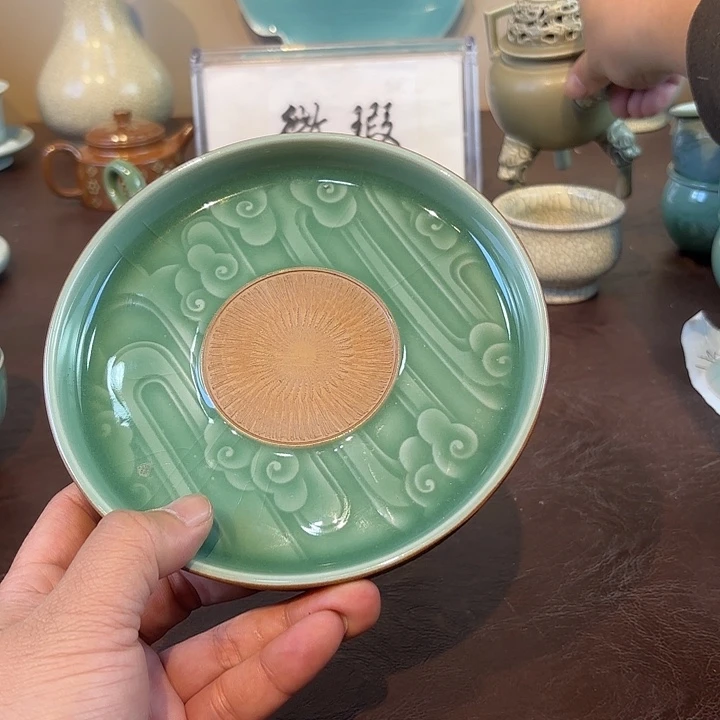 瓷片龙泉青瓷福利青瓷
