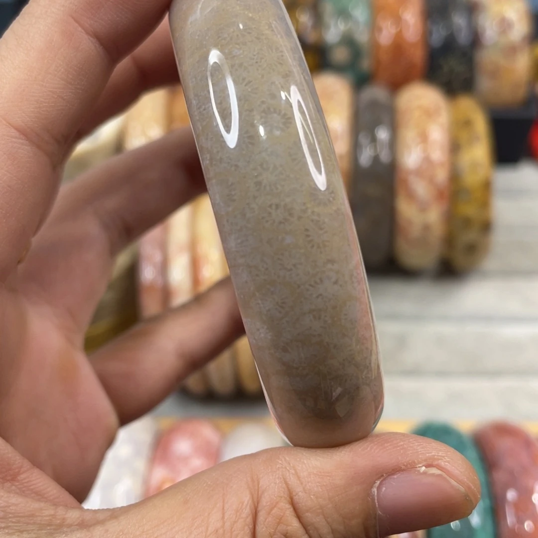 银S925镀金镶嵌手镯硅化玉