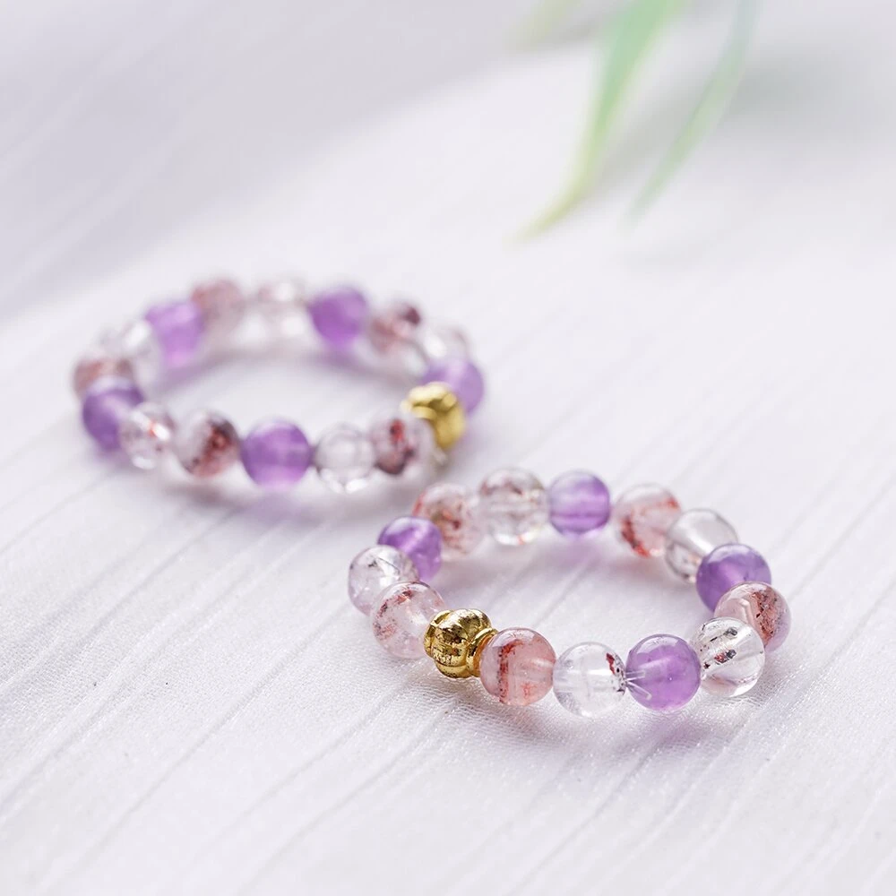 金草莓戒指4-5mm 多样类发一