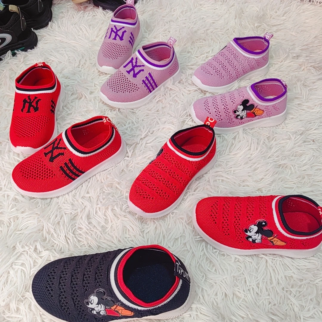 软底布鞋 轻底网眼鞋 内长16-18.5特价 微瑕疵清货