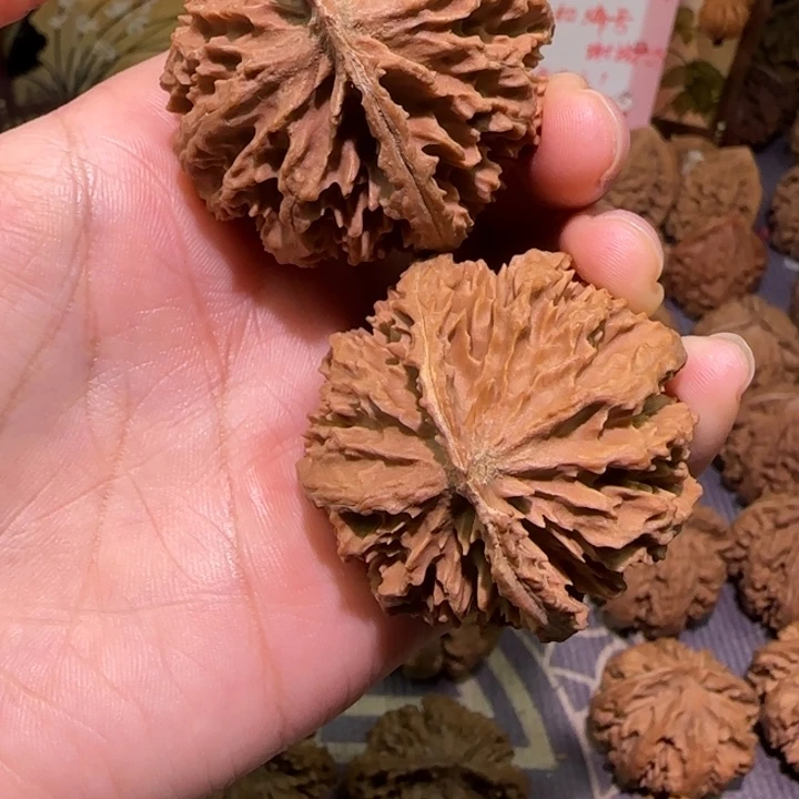 流***猫核桃秦岭文玩核桃6