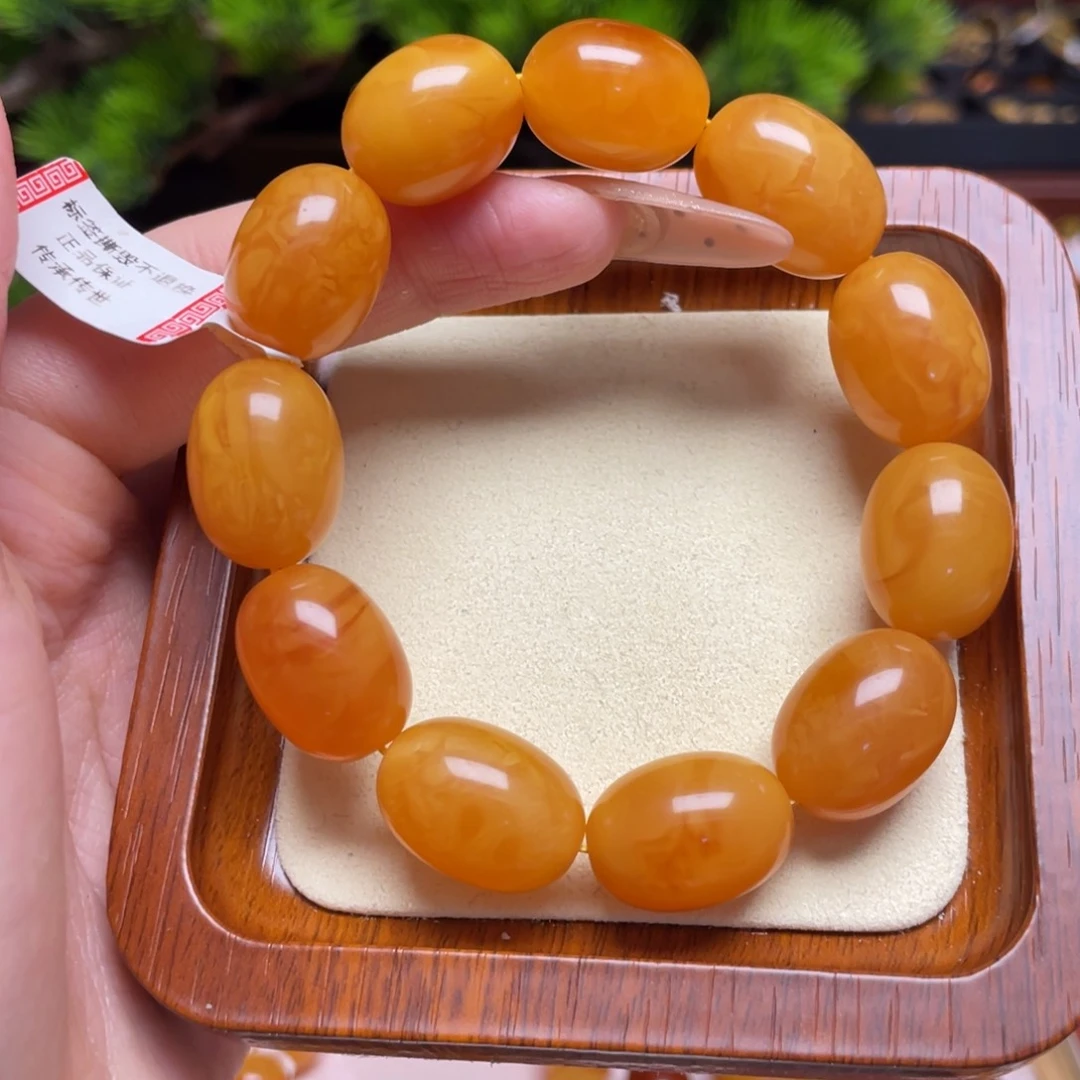 蜜蜡手链未镶嵌手串