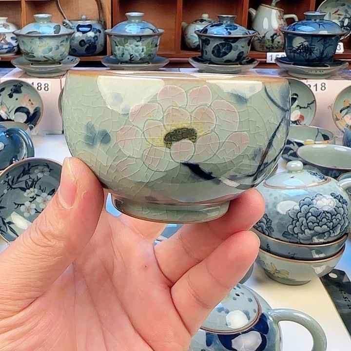 景德镇陶瓷陶瓷杯茶具