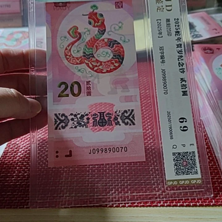 塑料小蛇钞金钩王99890070评级