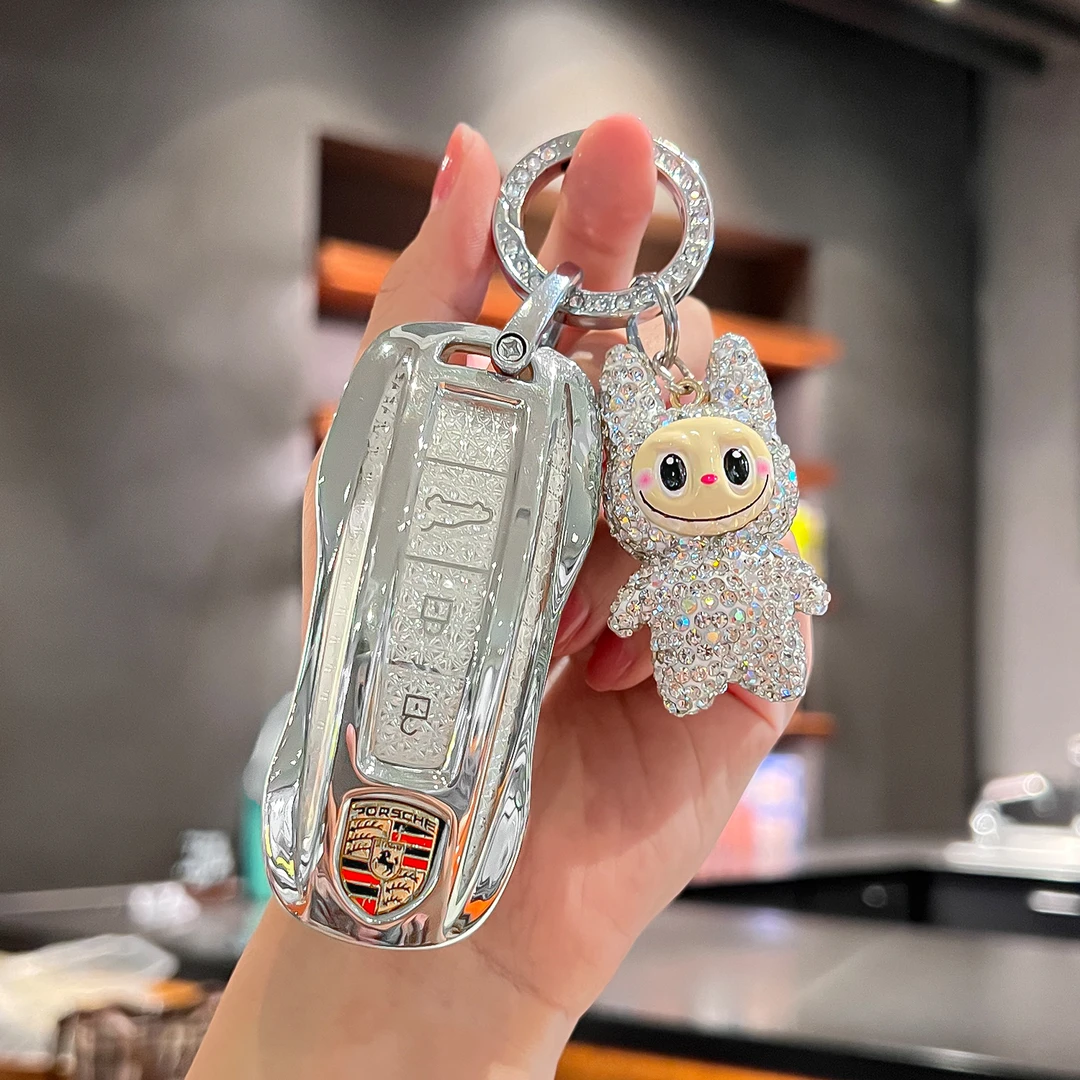 2026款保时捷钥匙套帕拉梅拉911轻奢taycan卡宴macan女式718壳扣
