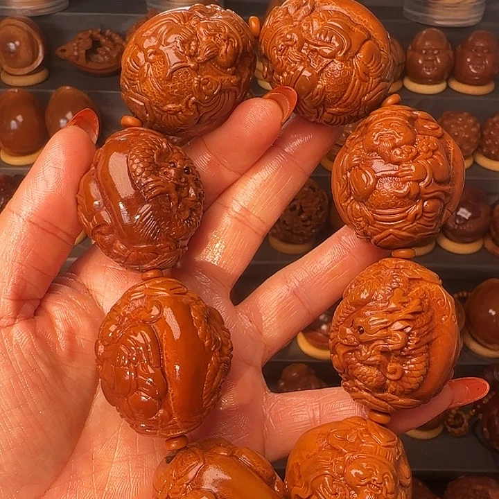 7***4橄榄核手串/手链龙财福利