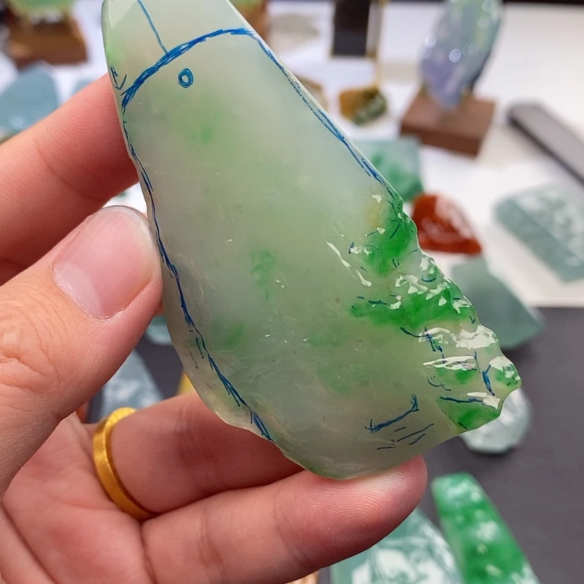 【闪购商品】定制翡翠未镶嵌包工
