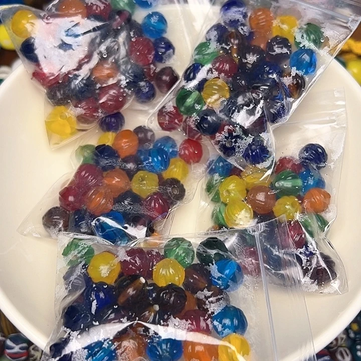 颈饰玻璃散包10米一包