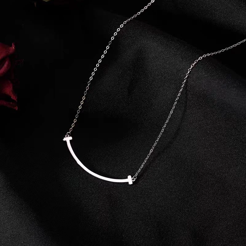 铜合金项链 （宠粉专享）高版本精工微笑项链0883