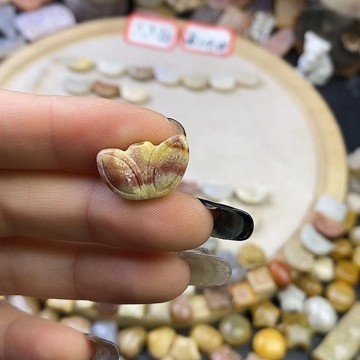 针钠钙石（海纹石）未镶嵌颈饰11