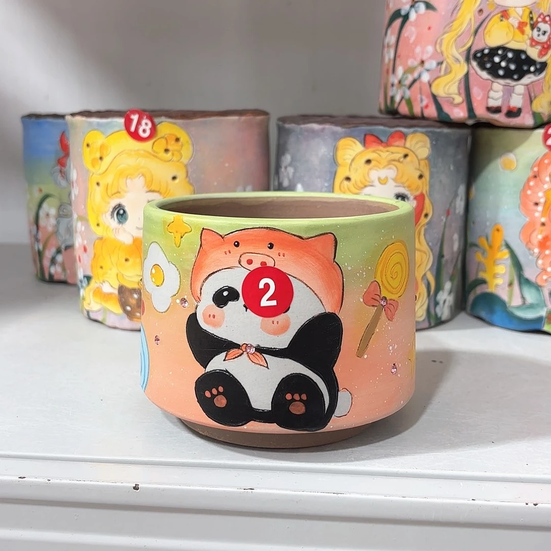 紫砂花盆手工花盆默认微瑕11/10微瑕