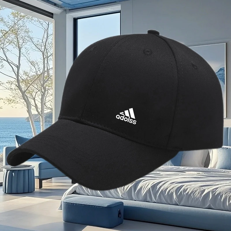 新品帽子户外运动棒球帽男女纯棉透气防晒太阳鸭舌帽团购定制潮