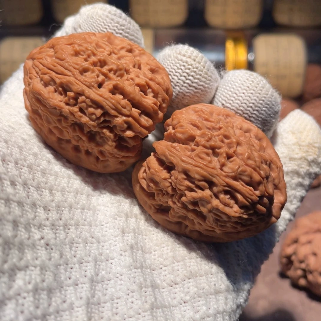 把件文玩核桃38拉丝炮弹南疆