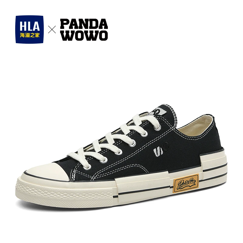 HLA/海澜之家男鞋新款夏季休闲透气耐磨帆布鞋男士百搭经典布鞋