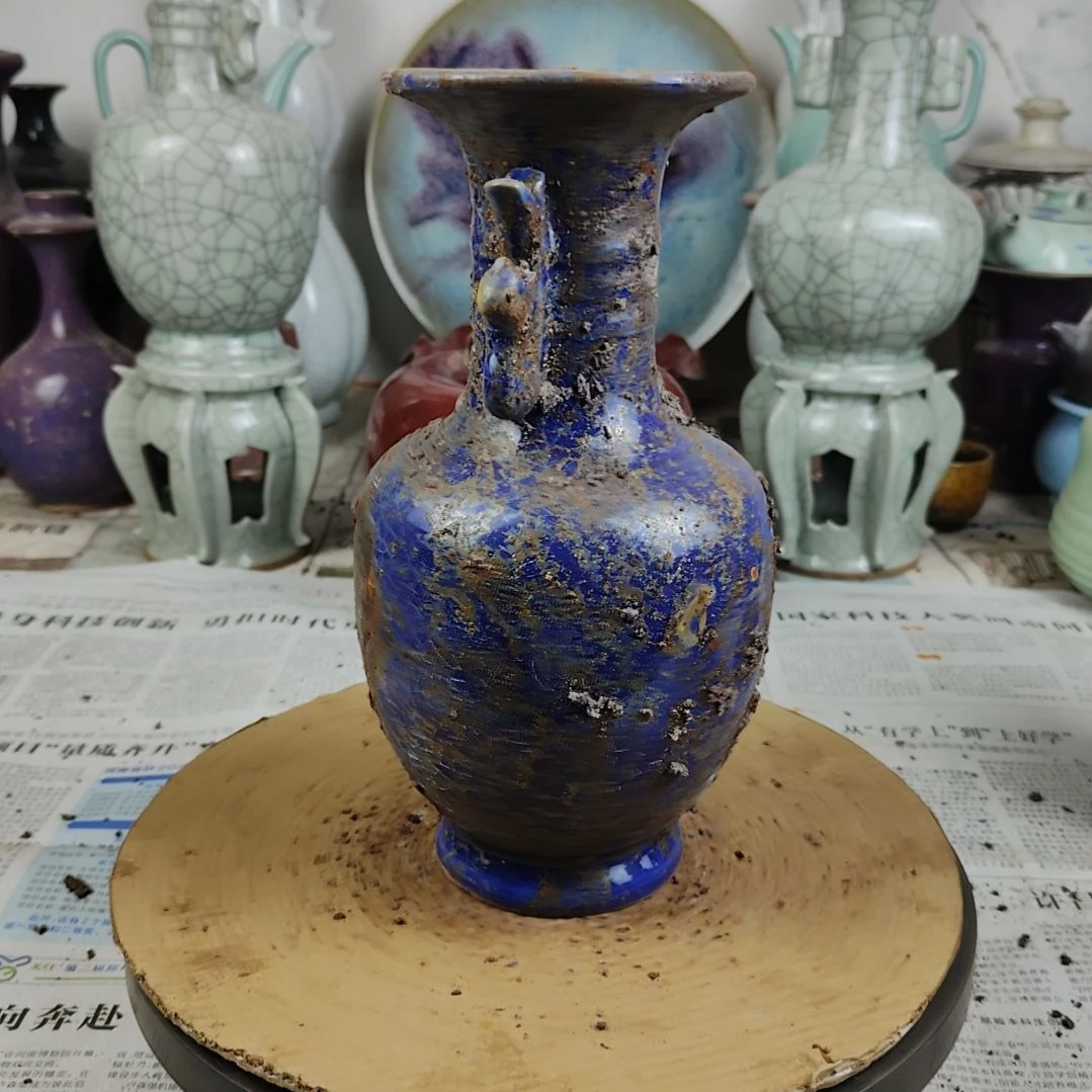 瓷片自选器型官窑生锈瓷