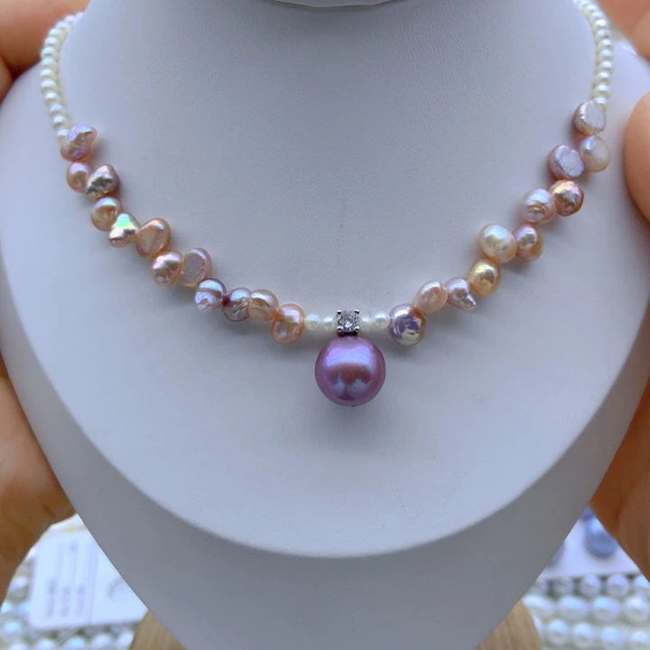 淡水珍珠颈饰未镶嵌