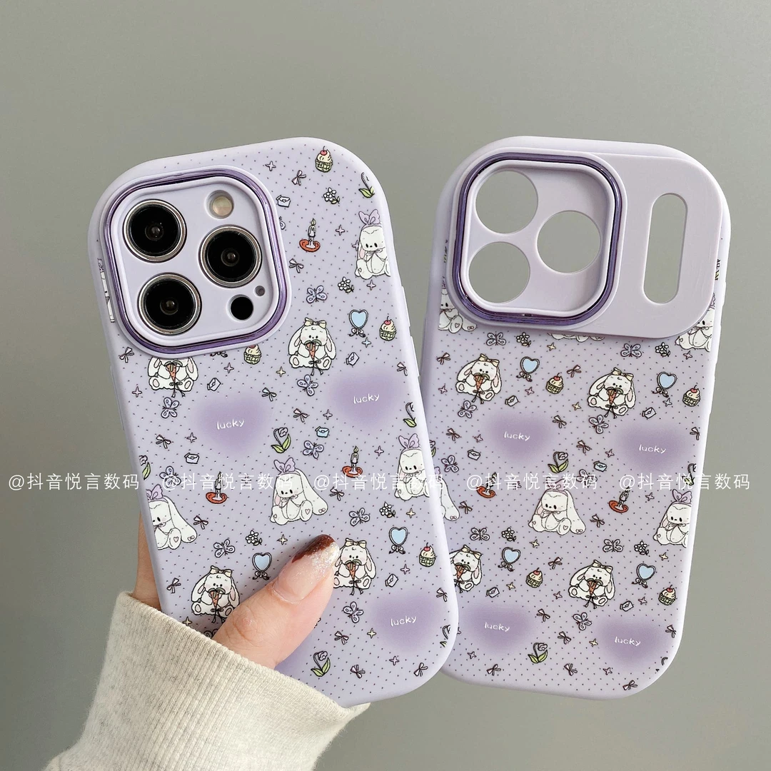 小胖妹适用iphone17promax苹果16手机壳15/14/13/12/11华为垂耳兔