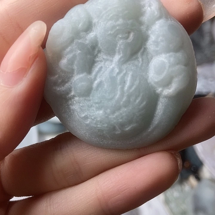 定制翡翠足银镀金镶嵌翡翠