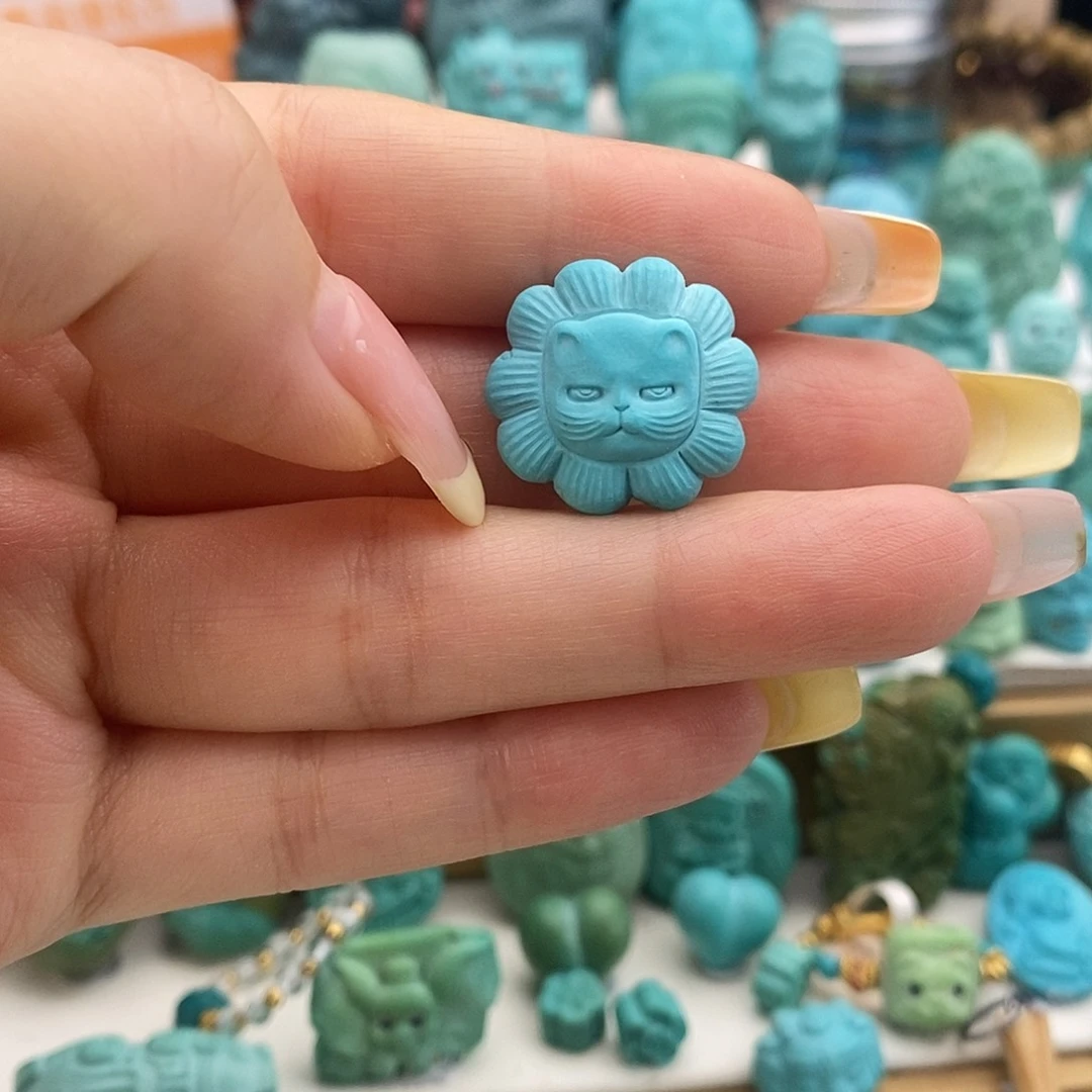 绿松石未镶嵌饰品