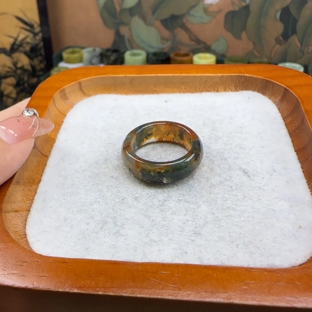 蛇纹石玉合金内径18.1彤***！