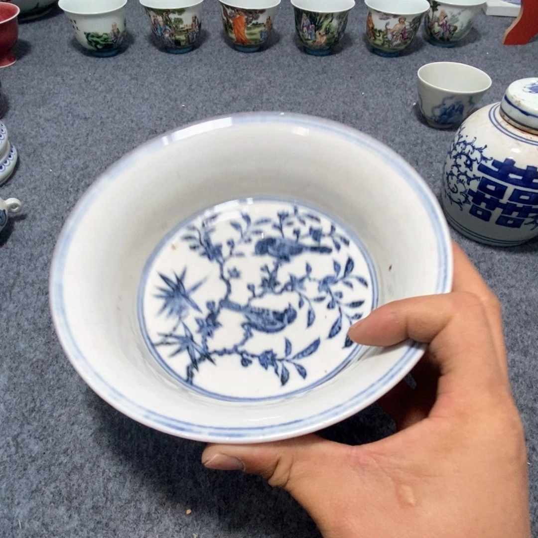 摆件花***鱼景德镇工艺品