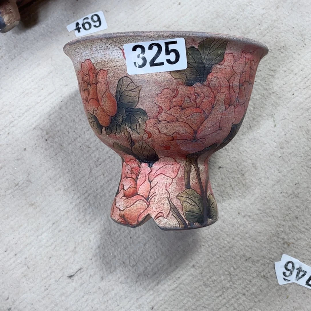 紫砂花盆不*?陶瓷多肉花盆瑕疵