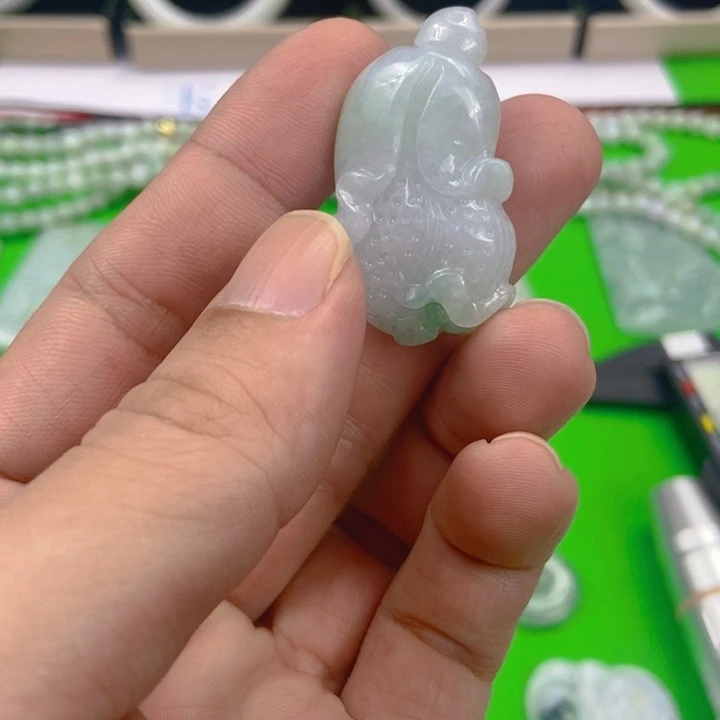 翡翠未镶嵌挂件挂件