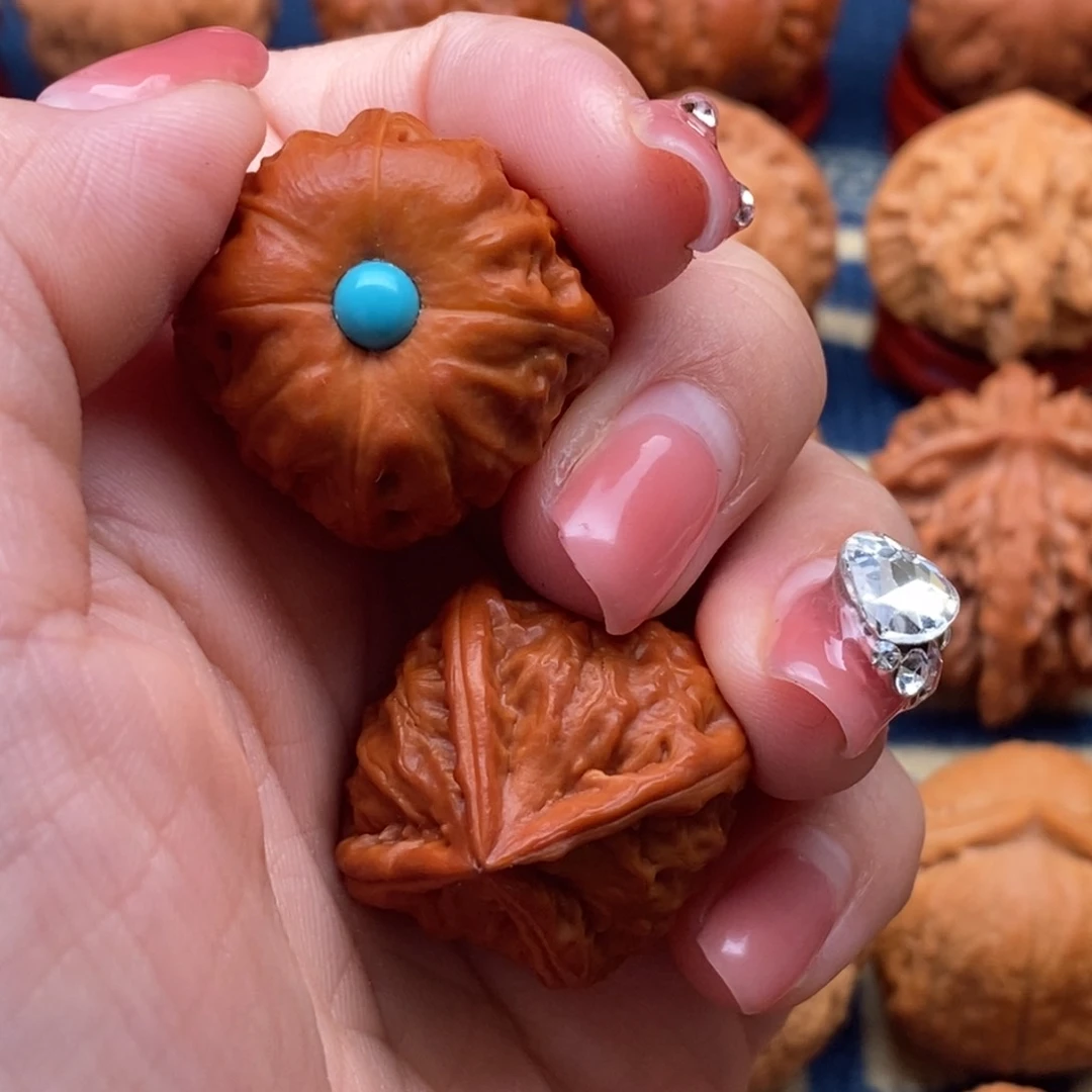 文玩核桃把件宝****活精品小手捻