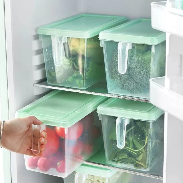 冰箱收纳盒食品级保鲜盒厨房蔬菜水果专用整理神器冷冻鸡蛋饺子盒