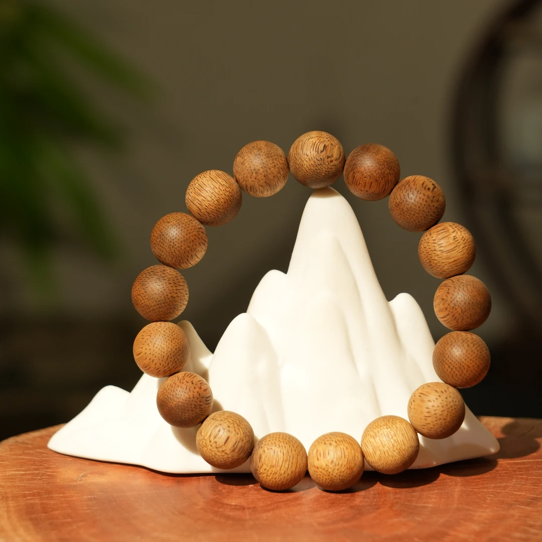 巴布亚沉香熟结土沉老料手串 1.34 14.24g 250621079 A