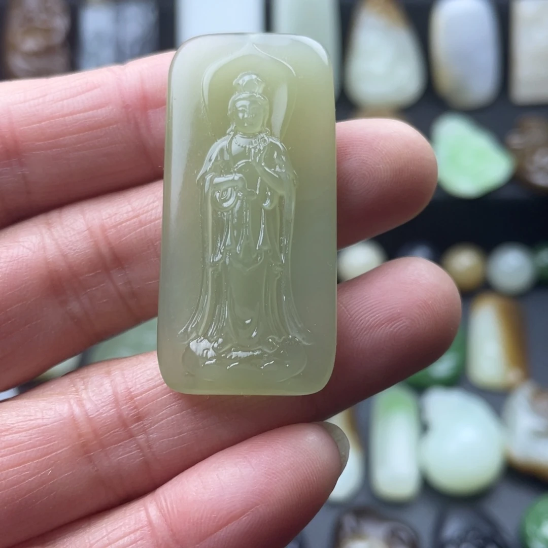 和田玉挂件未镶嵌