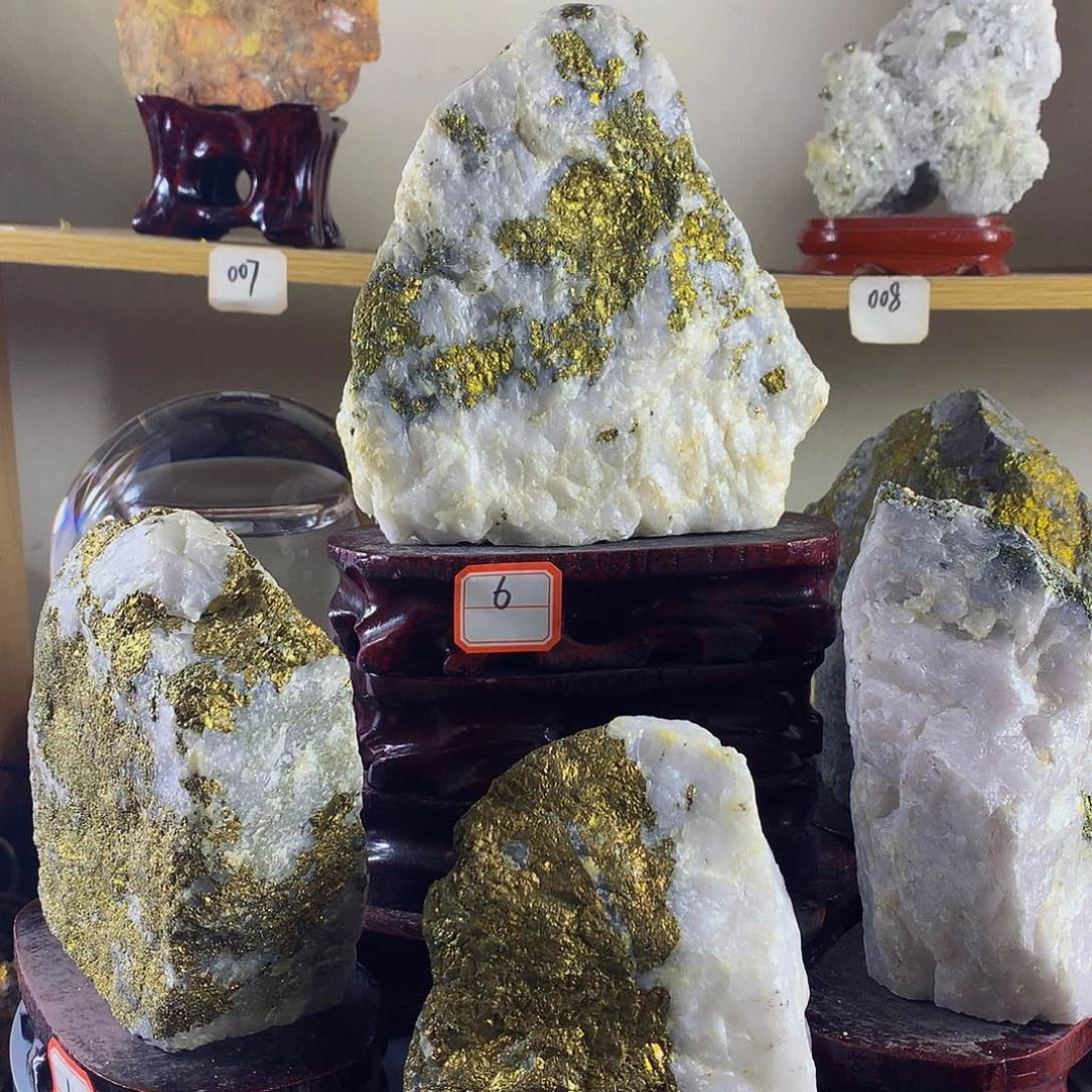 石材天然原石原色观赏摆件