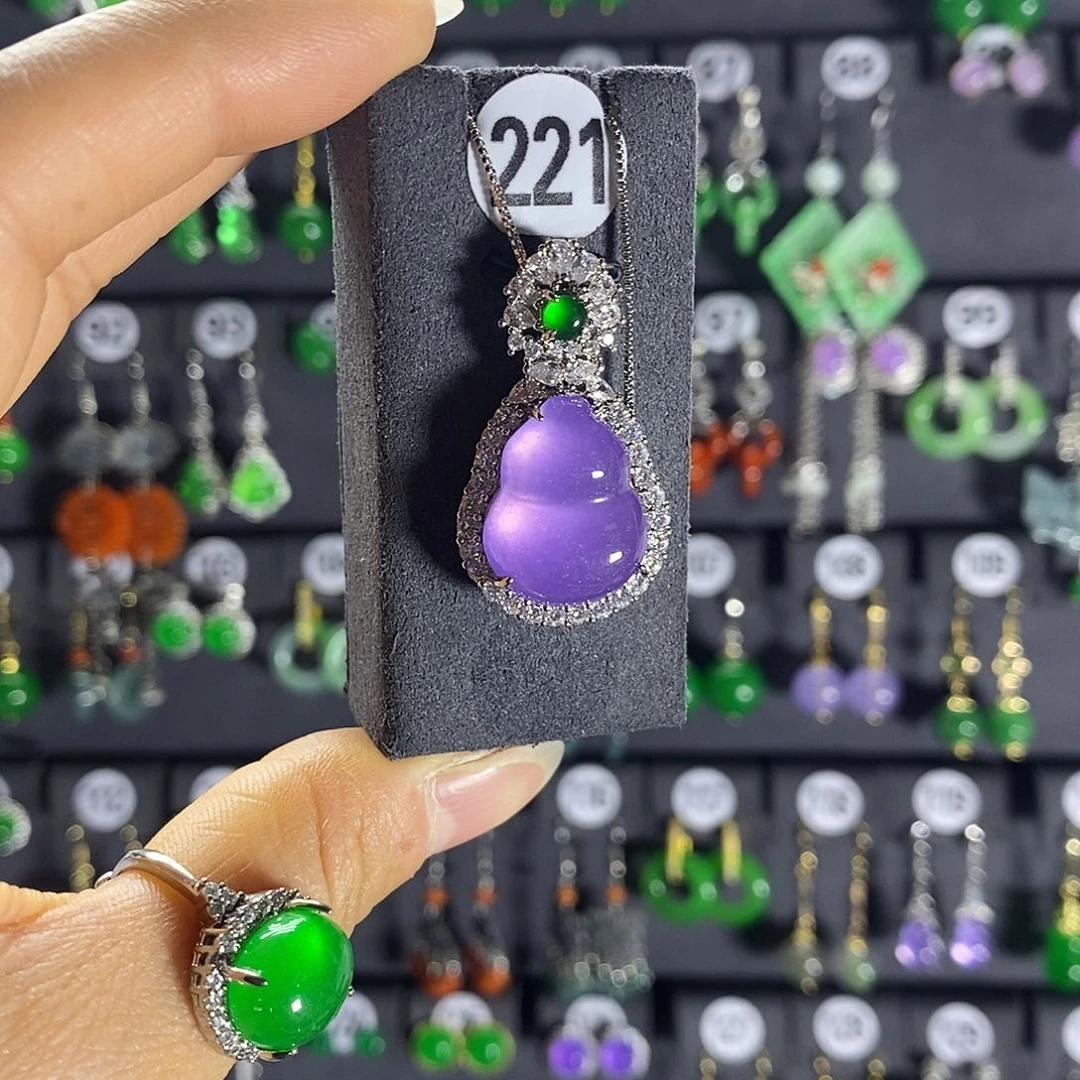 未镶嵌翡翠耳饰221