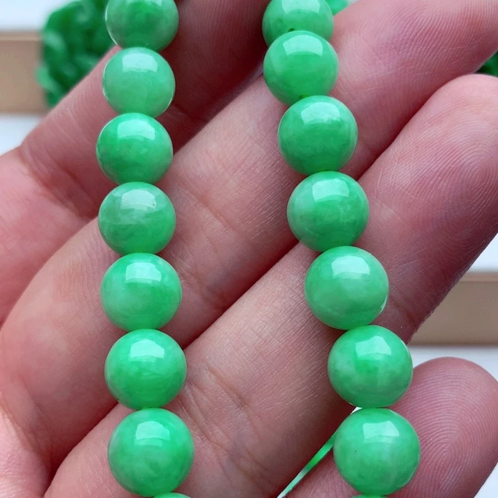 翡翠未镶嵌手链手串