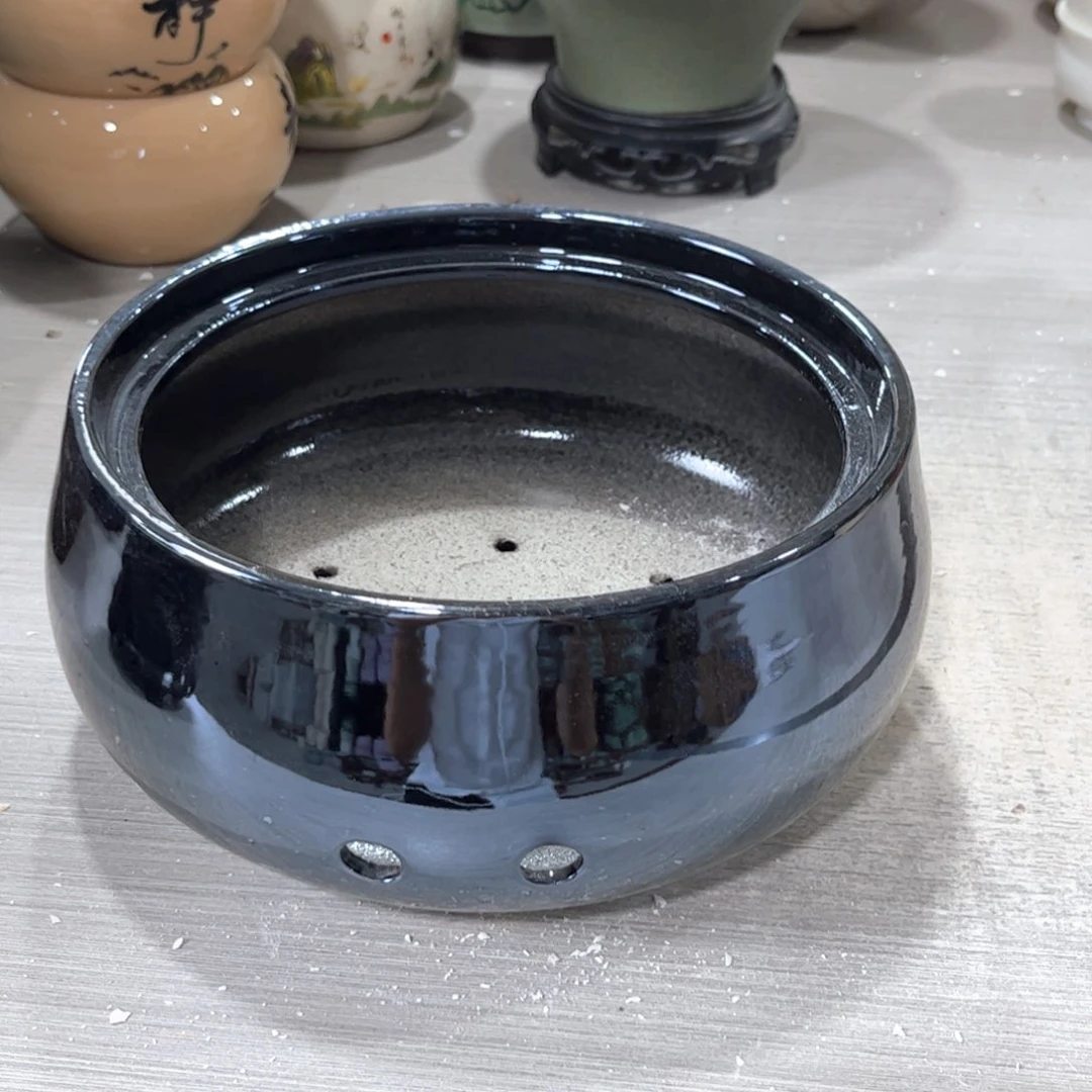 口径   17*8.5陶瓷绿植多肉微瑕花盆