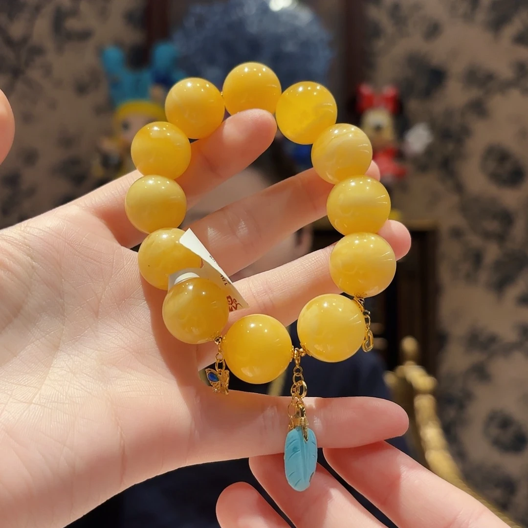 手链蜜蜡未镶嵌手串