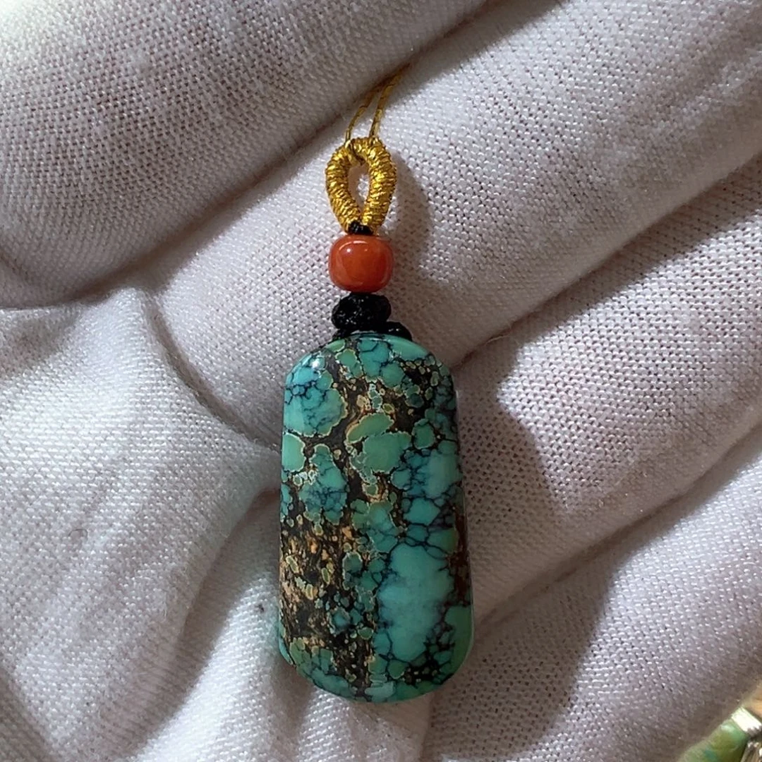 未镶嵌绿松石挂件