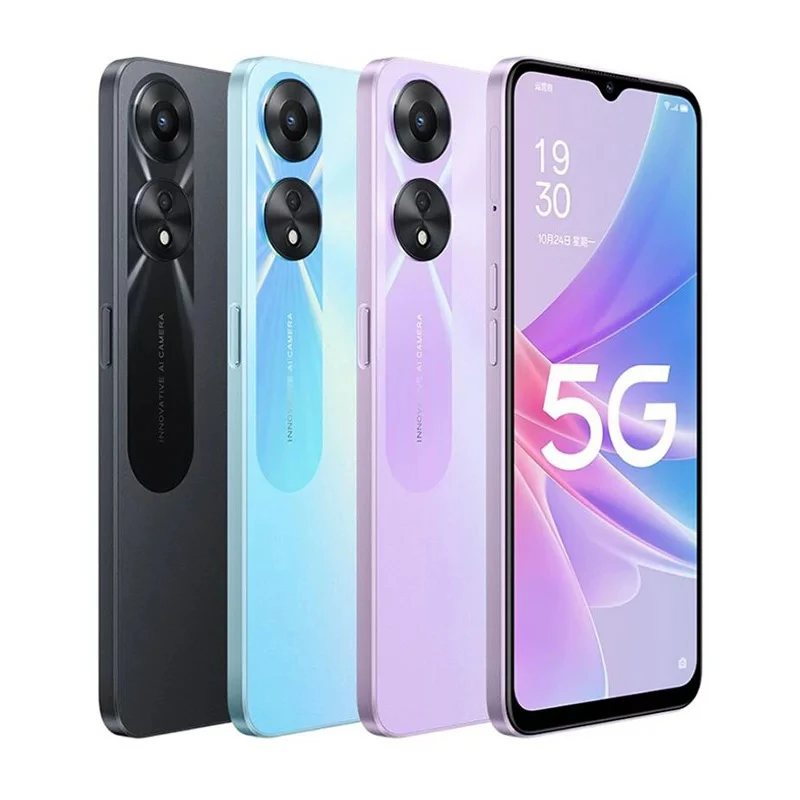 9新 OPPO A58 双模5G全网通双扬声闪充大电池高刷炫彩屏指纹解锁