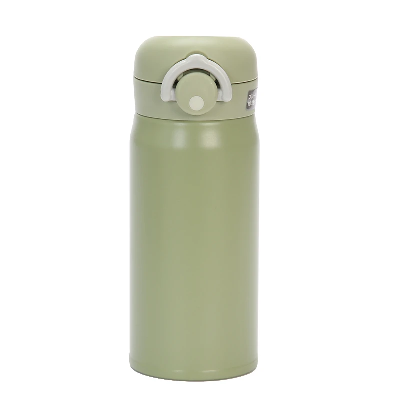 25052703B 食品级304不锈钢保温杯弹跳杯350ml