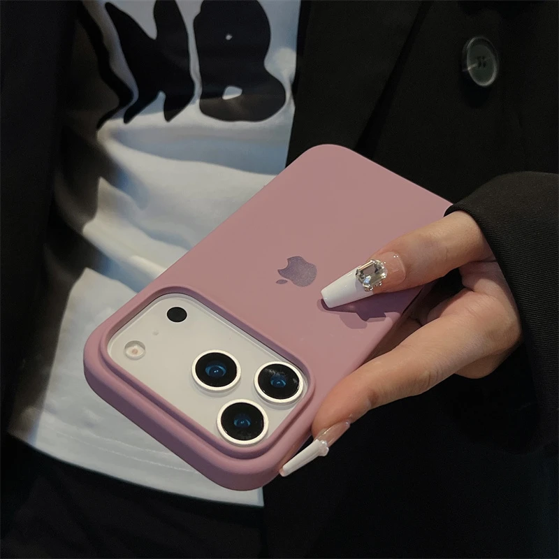 黑加仑iPhone17promax手机壳适用16pro/13/15/14液态硅胶12软Air