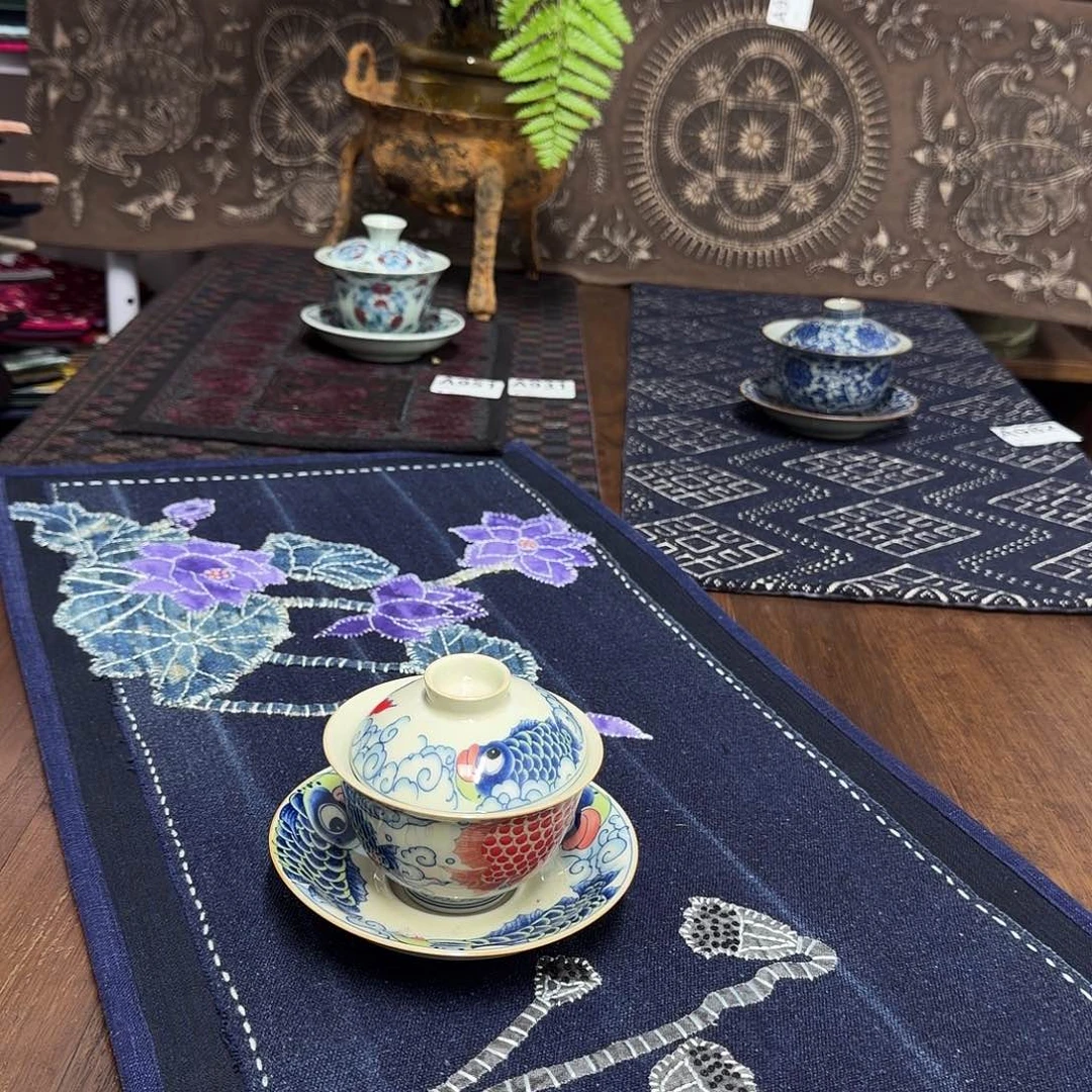 4 都是一张价格三十六纺茶垫