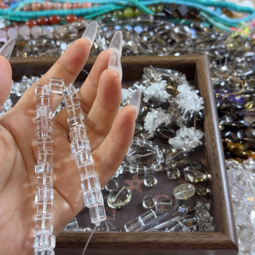 风***车未镶嵌珠宝半成品水晶