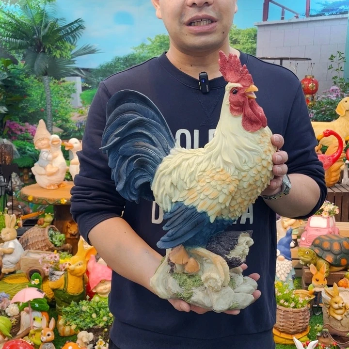 红陶花园庭院摆件