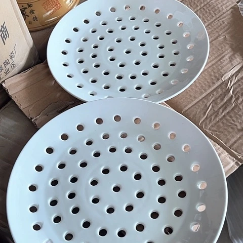 微瑕，不能明火，口径26高度2.5，2个圆