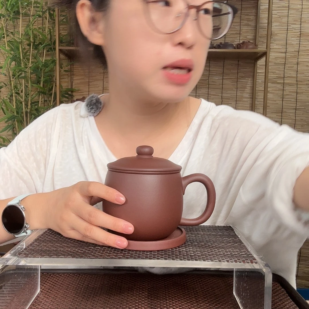茶壶紫砂原矿中秋福利元宝四件套办公杯450CC左右没礼盒