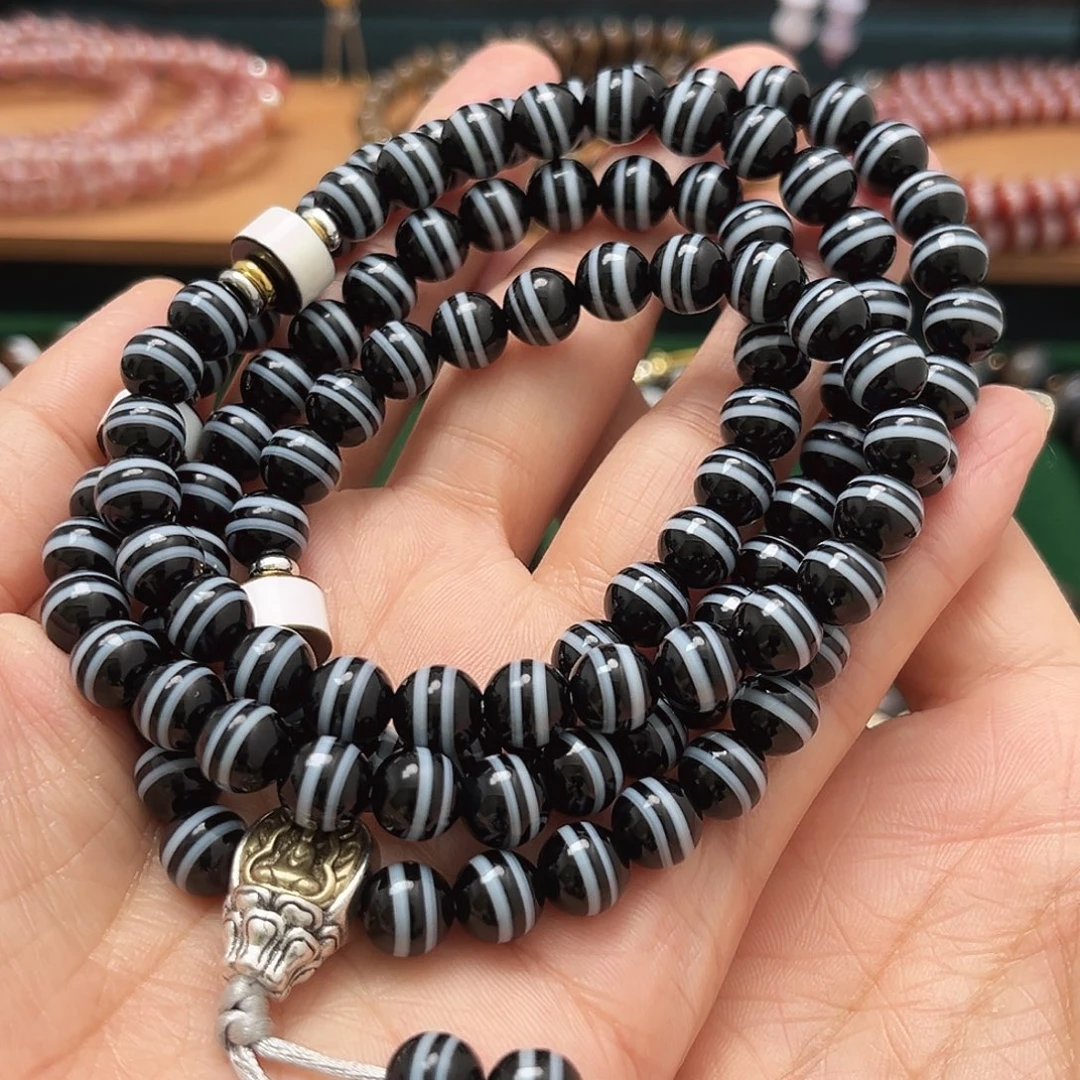 玛瑙/玉髓合金手串