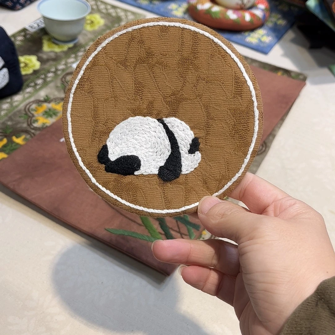 刺子绣杯垫美美价